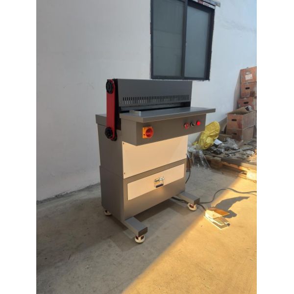 Semi Automatic Paper Punching Machine with Replaceable Punching Dies and Standard Wire Closing Molds for Binding Applications