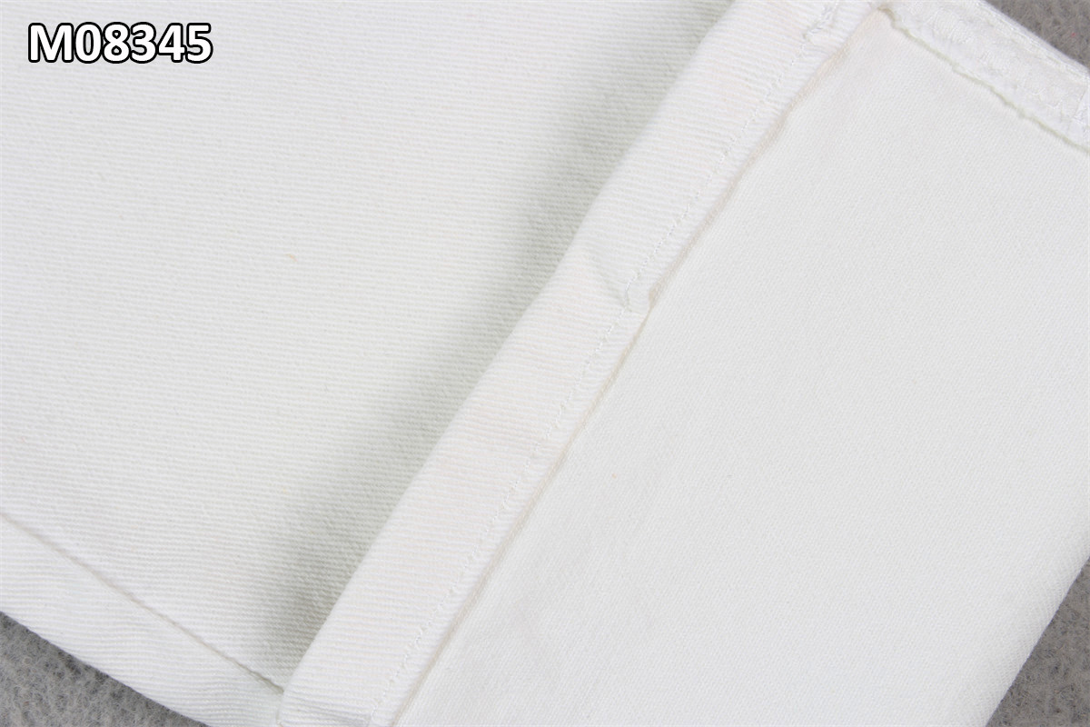 9.7OZ Prepare For Dyeing White Denim Fabric RFD Jeans Fabric Fro Garment Dyeing