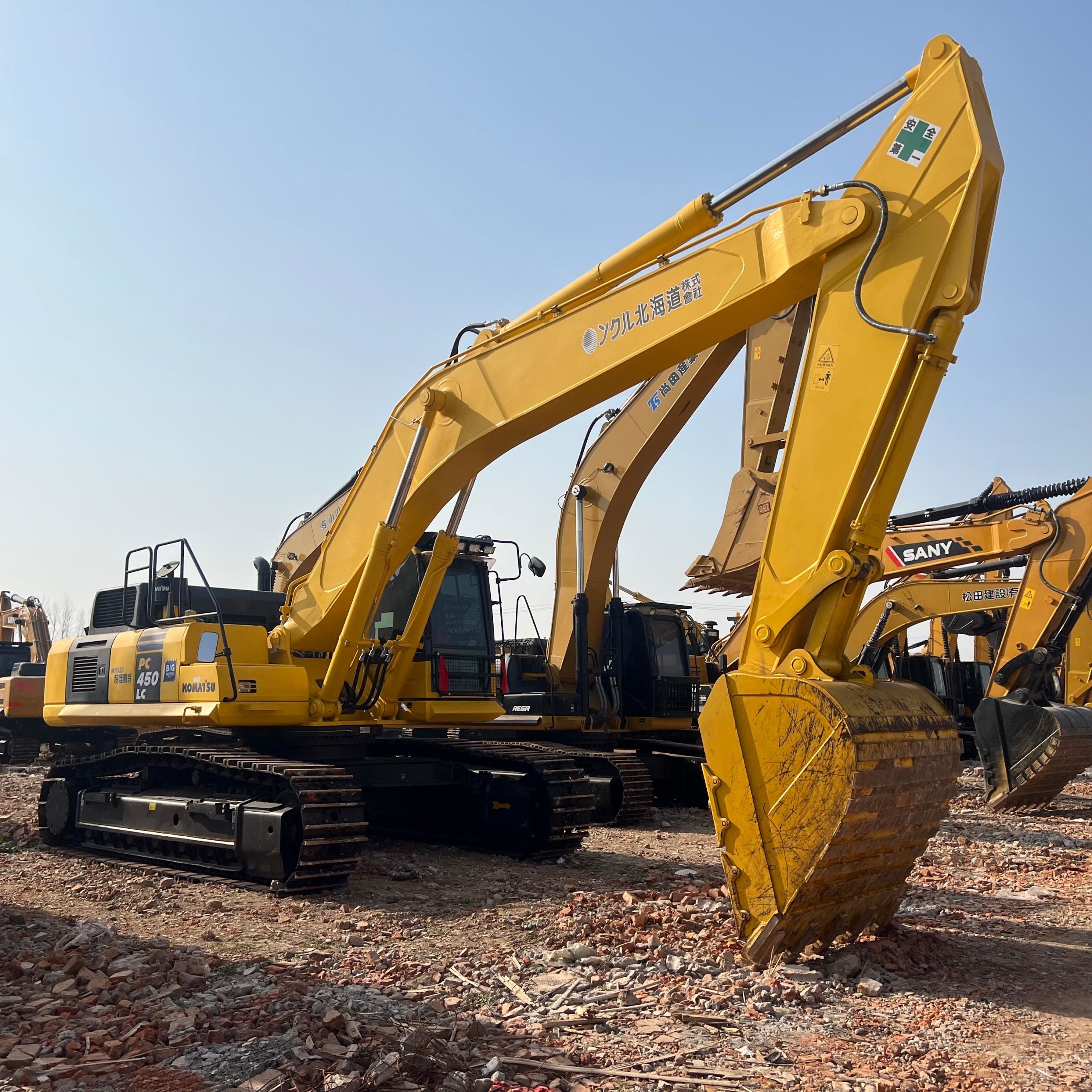 New Arrive PC450-8 Used Komatsu Mining Excavator 45 Ton Backhoe Crawler Digger Machine