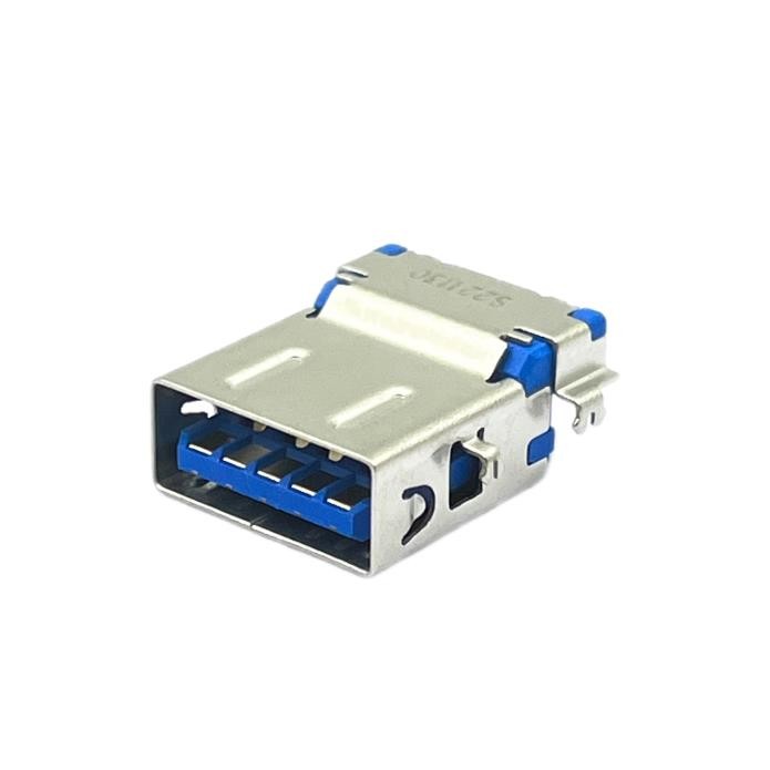 Female DIP USB Connector PCB Mount Socket RVS USB3.0 Type A STD 9 Pin
