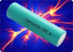 Quality 18650 Battery 1500mAh 15A Discharge Rechargeable Lithium Ion for sale