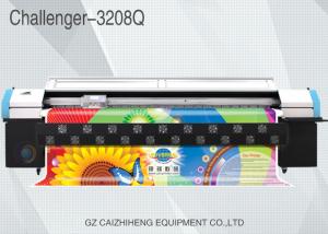China Flex Outdoor Wide Format Color Printer Double 4 Color 3200mm Challenger 3208Q on sale