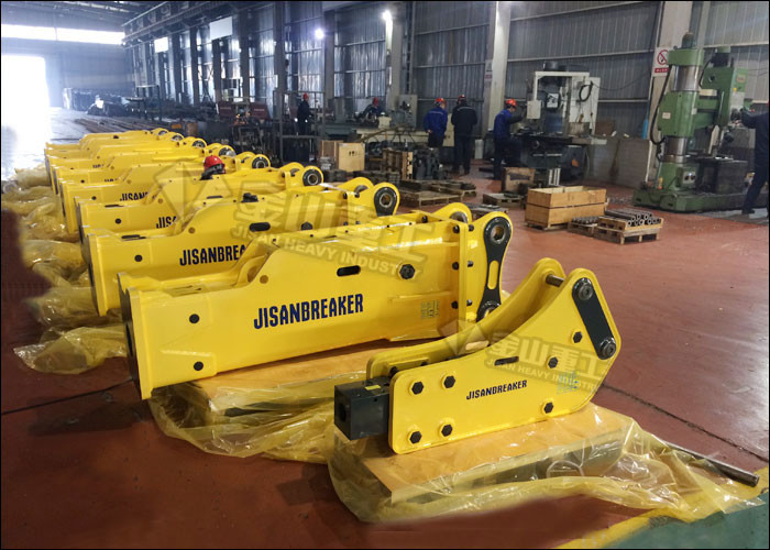Hydraulic Concrete SB81 Hammer Mini Excavator Rock Breaker For Komatsu PC220 Carrier