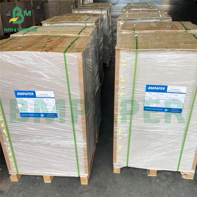 600 - 1500gsm Glossy Claycoated Board Two Sides White Cardboard