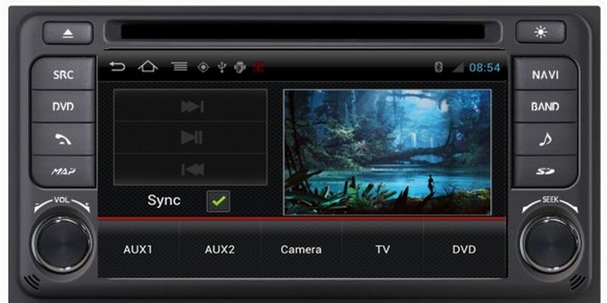 Ouchuangbo Car Navi Multimedia Android 4.0 DVD Player for Toyota Etios 2013 S150 Bluetooth phonebook /A2DP PCB-234C