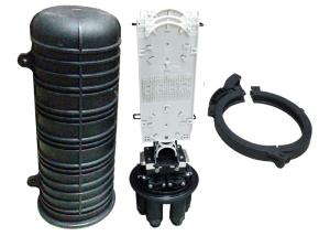 Quality FOSC PP Thread IP68 Dome Fiber Optical Closure for sale
