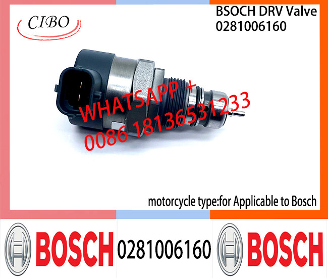 DRV Valve 0281006160 Control Valve 0281006160 Applicable to Bosch