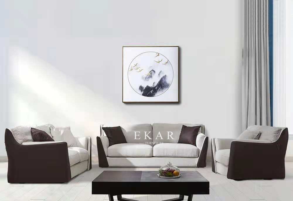 Drawing Room Design 6 Seater Sofa Set AW-1733