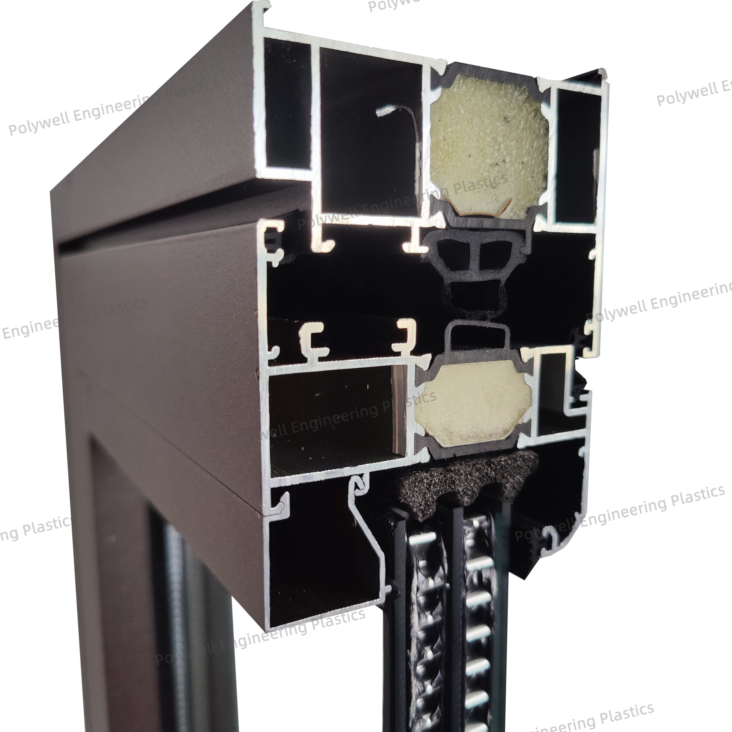 Customized Width Polyamide Nylon Thermal Break Insulation Strips With Elongation At Break ≥2.5%