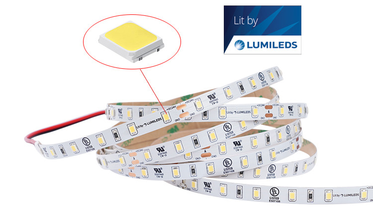 Dimmable High CRI LED Strip Lights 5000K High Performance