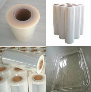 China 100% Transparent PLA Plastic Roll Film Biodegradable Wrap Film OEM on sale