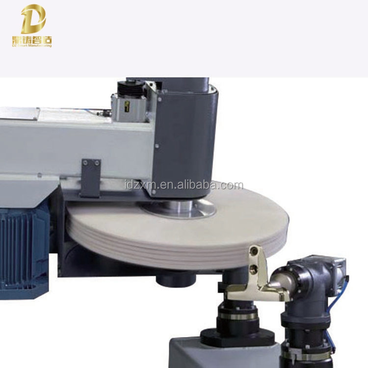 Uniform Two Stations Automatic Polishing Machine For Metal Surface Polishing