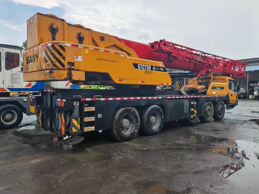 Good Original Condition 2013 Stc750s 75t Truck Crane Used Mobile Crane Hydraulic Crane Sell at Low Price