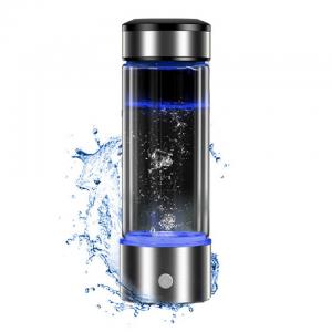 Quality Homefish 2021 OEM Glass Hydrogen Generator Water Bottle SPE PEM Technology Water Ionizer Portable Hydrogen Water Maker for sale