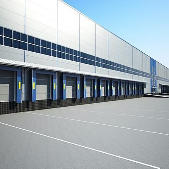 Light Steel Frame Warehouse Q355 Q235 Weather-Resistant