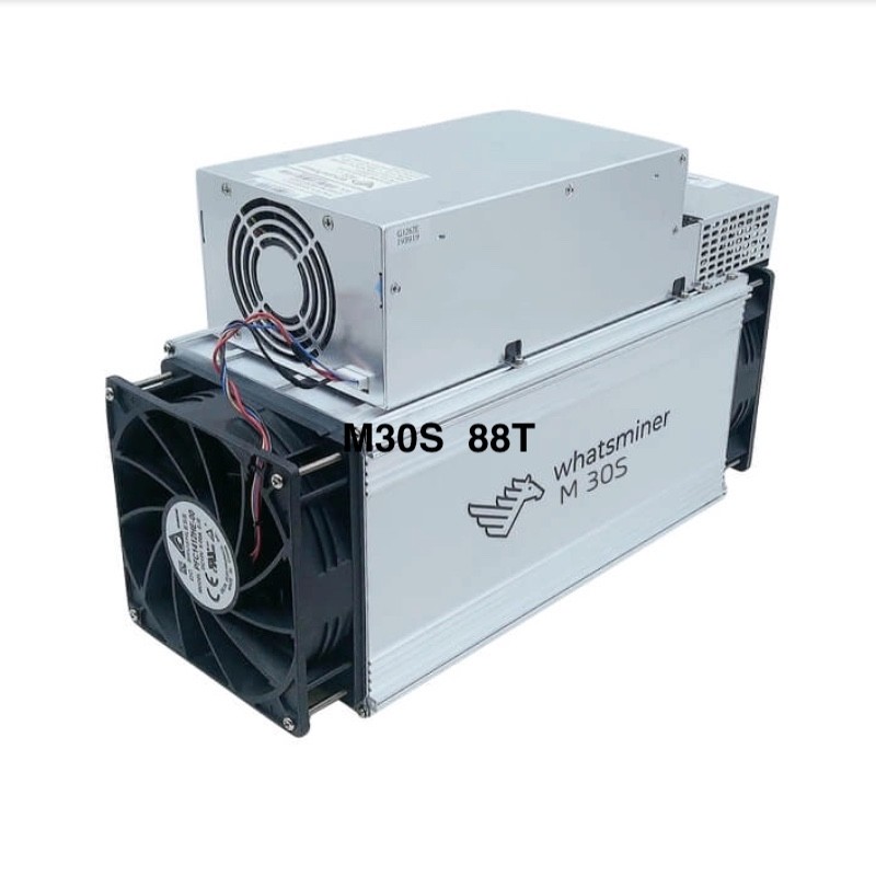 3400W MicroBT Bitmain Bitcoin Miner , 88T M30s Whatsminer