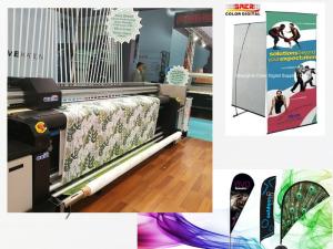Quality Sublimation Ink Textile Flag Banner Fabric Plotter for sale