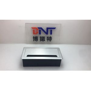 Office modules changeable aluminum alloy electric table socket outlet box