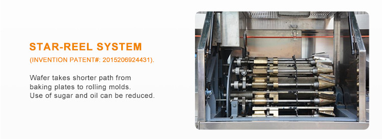 1.5kw Ice Cream Cone Maker Waffle Rolled Ice Cream Egg Roll Machine