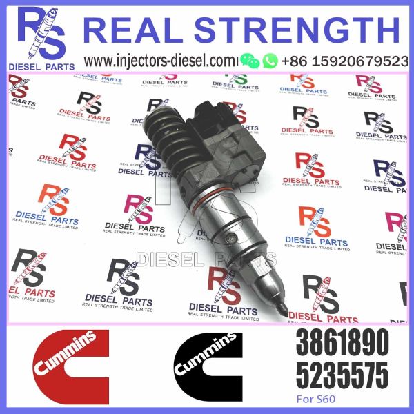 Common rail fuel injector 4991752 3861890 5234785 5235575 5237466 for Detroit Diesel series 60 11.1 and 12.7 L