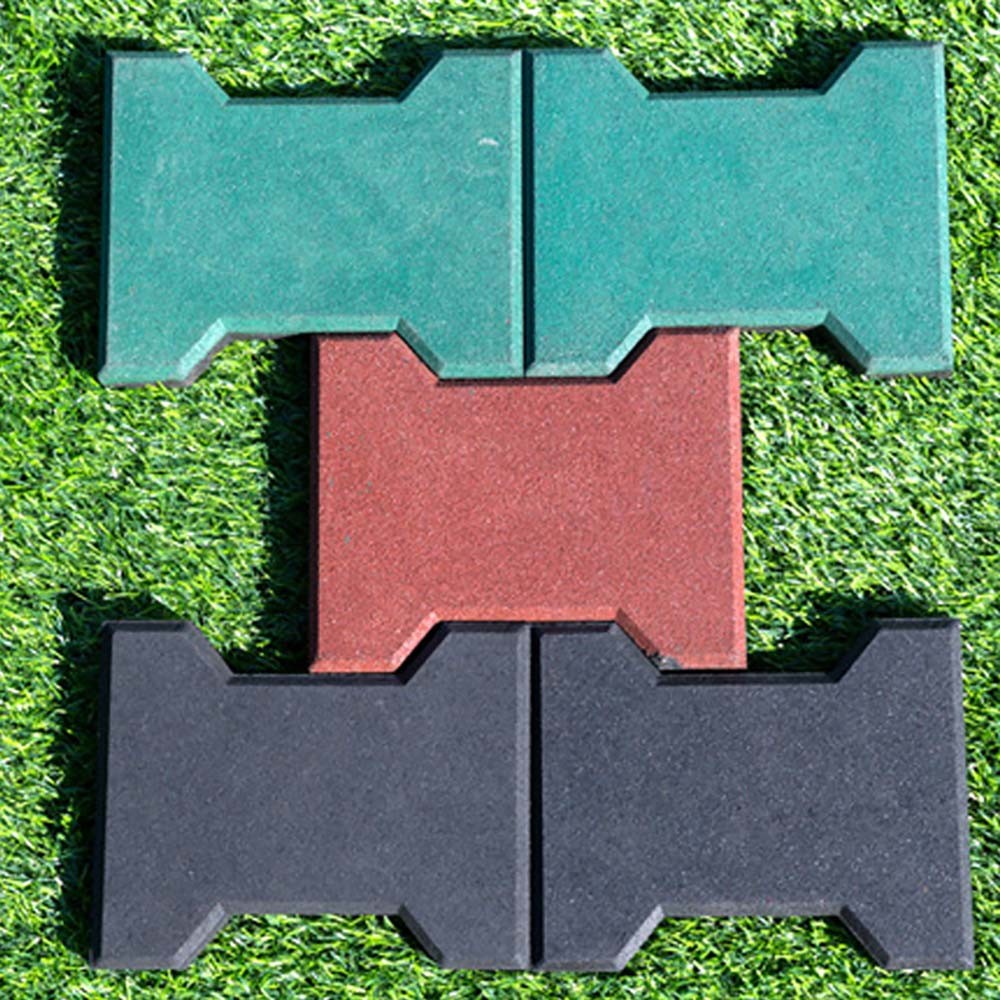 Red Horse Stable Rubber Flooring Customized Interlocking Rubber Stall Mats 200*160mm