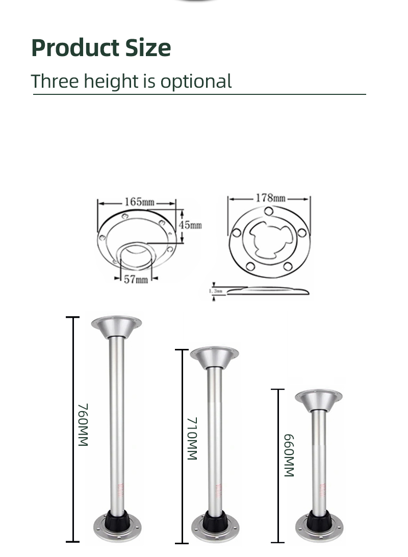 mortorhome parts table leg can be removeable easily/caravan table support legs for motor home table