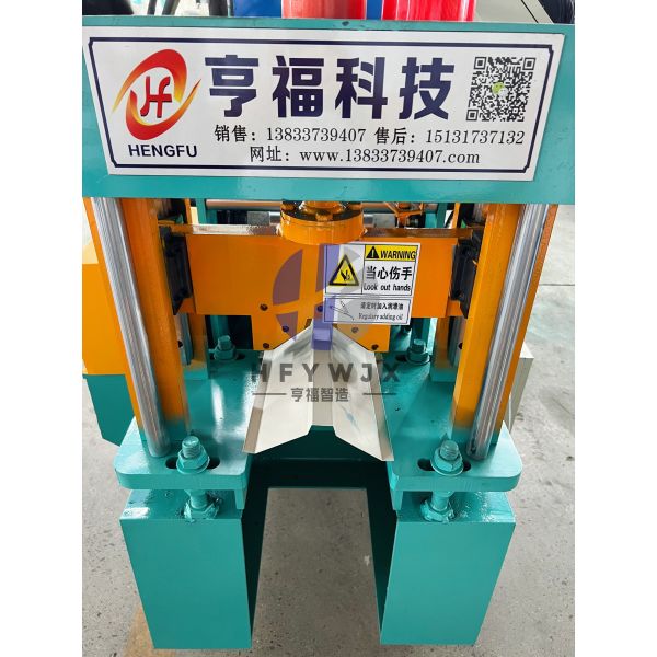 Roof Ridge Capping Roll Forming Machine Durable 350H Steel Frame Precision Engineering