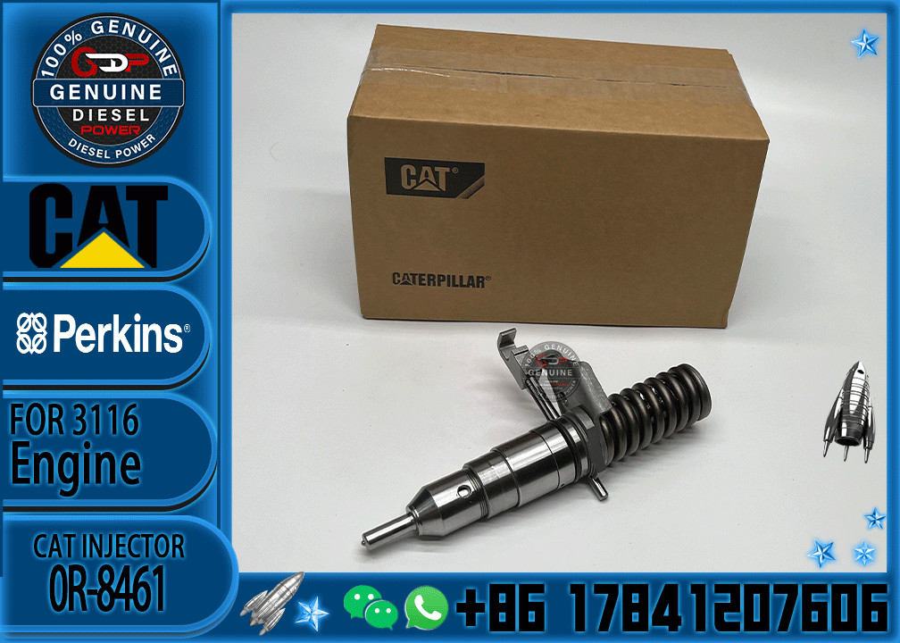 For Caterpillar E320b E325b E322b 3114 3116 Engine Diesel Fuel Injector 127-8222 0R-8461