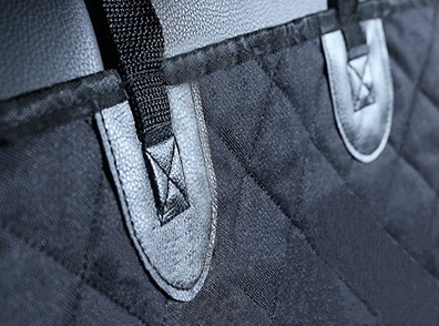 Car Rear Seat Mat Oxford Cloth Waterproof Pet Cushion Cover Storage Pockets Material