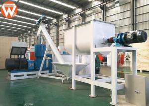 China Hammer Mill Poultry Feed Manufacturing Equipment 380V 50Hz Capacity 600-800kg/H on sale