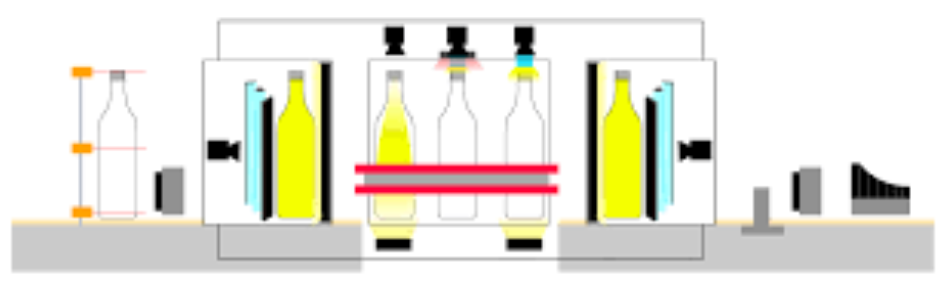 AI Based Vision Inspection System Production Quality Control for PP Bottles