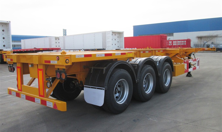 Shipping container trailer | CIMC 40FTcontainer trailer for sale