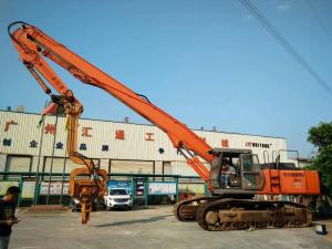 Quality Pile Foundation Construction Excavator Boom Arm / Piling Attachment For Excavator for sale