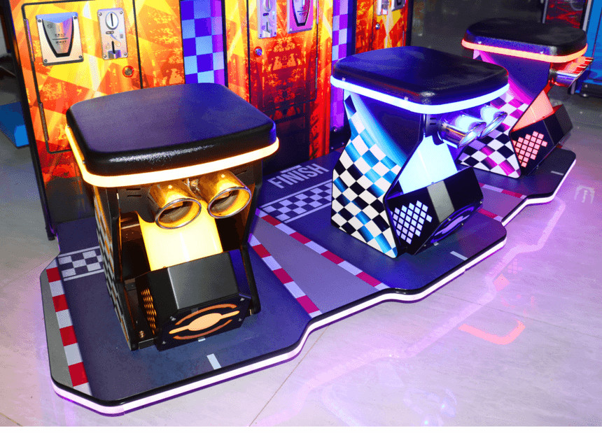 Nitro Speed (3PL With Seat) Racing Large 55 Inch LCD Screen Simulating Arcade Game Machine