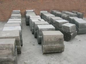 Quality Insulating Fire Refractory Precast Concrete Edging Blocks OEM / OService for sale