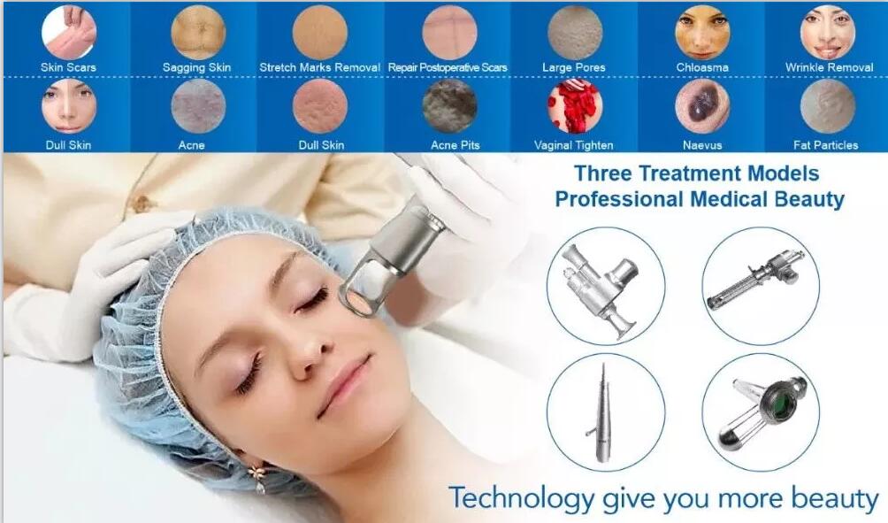 Portable CO2 Laser Fractional Machine 40W For Beauty Salon 2 Years Warranty
