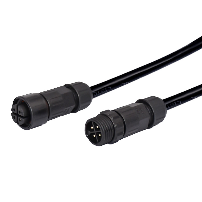 8pin M16 Circular Connector For LED Light / Outdppr Dispiay