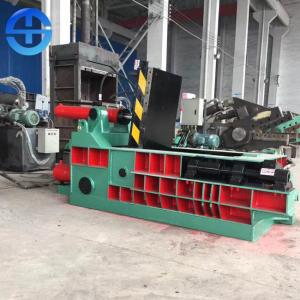 Quality 250 Ton Pressure Bale 450*450mm Scrap Metal Baler Machine for sale