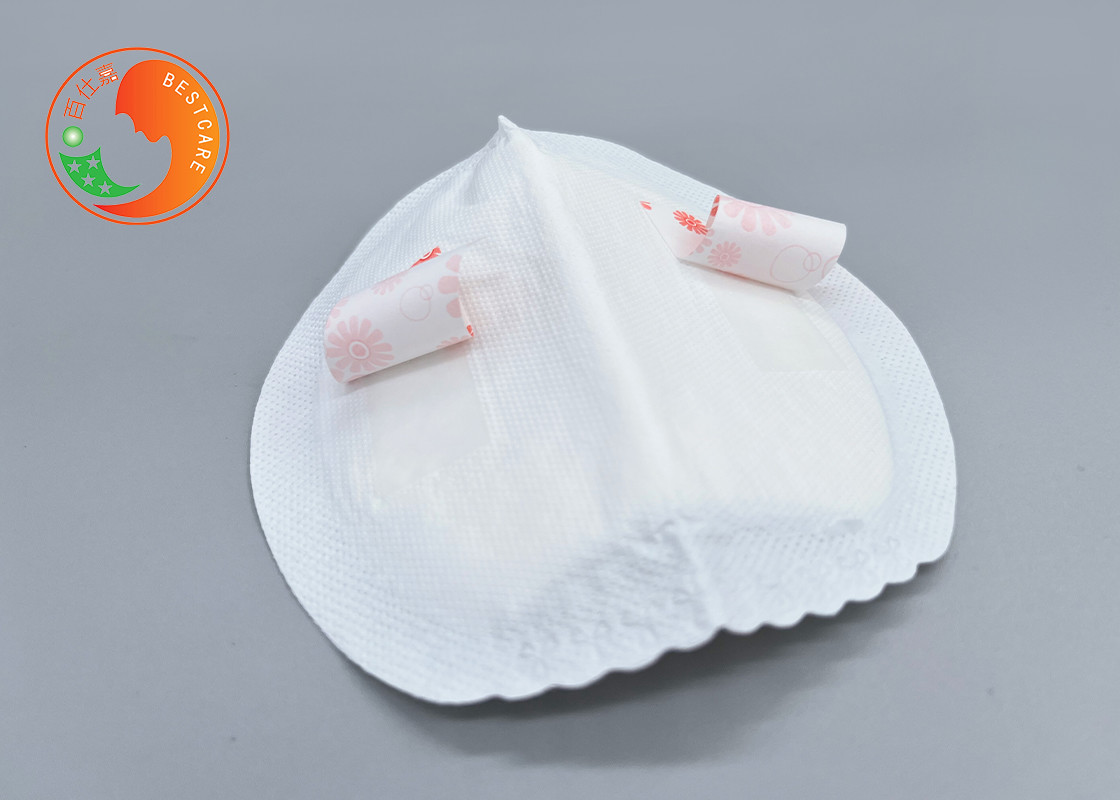 Excess Milk Disposable Breast Feeding Pads Eco Friendly Sticky Rubber Band