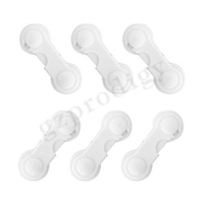 Quality One Hand Operation Baby Safety Lock Plastic Cabient Drawer Lock for sale
