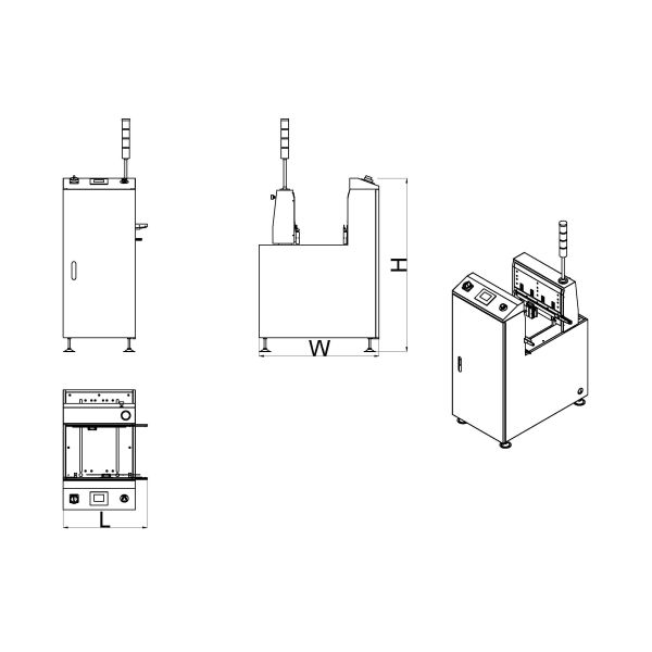 CE Certified PCB Destacker Bare Board Loader Surface Mount Technology Equipment