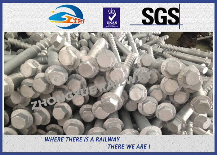 Q235 35# 45# Railroad Track Spikes / railway dog spikes ISO898-1 UIC864-1