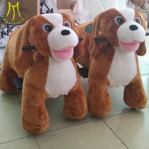 China Hansel family entertainment walking plush stuffed toy animal dog car in guangzhou on sale