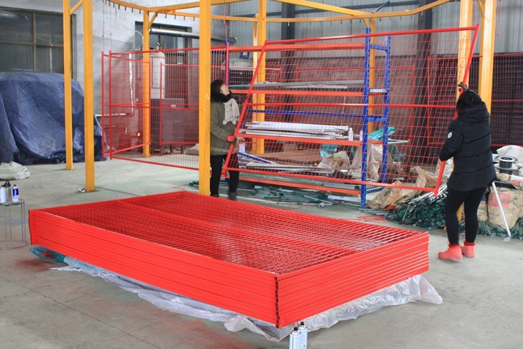 Canada 50x100mm temporary safety guard fencing For USA Construction
