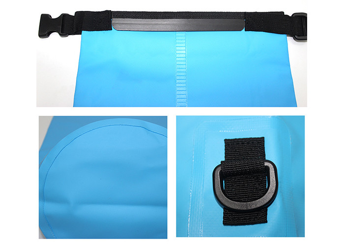 Roll Top 10 Liter Dry Bag Backpack Small Waterproof For Camping