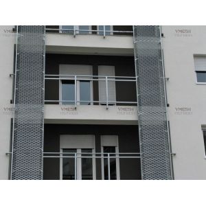 Quality Akzonobel PVDF Aluminum Expanded Metal Sheet for Wall Cladding for sale