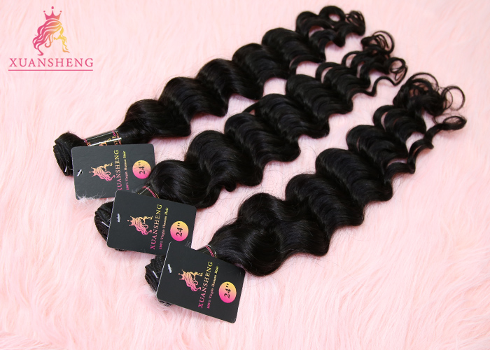 10A Grade Virgin India Hair Cuticle Aligned Loose Wave Bundles 150% Density