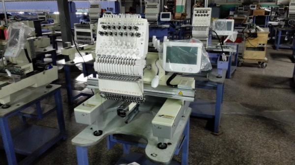 Buy 110V Single Head Embroidery Machine With High Speed Like Tajima Type For 3D Cap And T - Shirt at wholesale prices