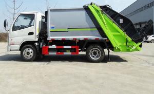 Quality Mini 3 Ton Compactor Small Garbage Truck Euro 3 Engine Power 90-150HP for sale