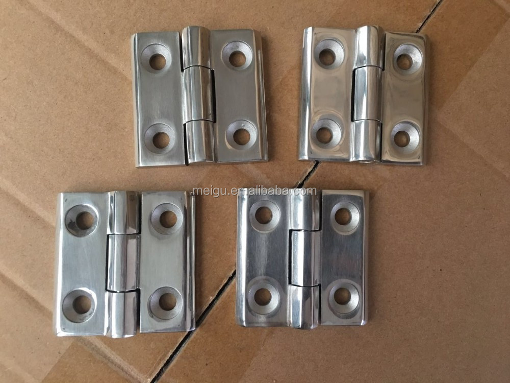 Sus304 Heavy Duty Steel Hinges Polish Surface For Cabinet Door